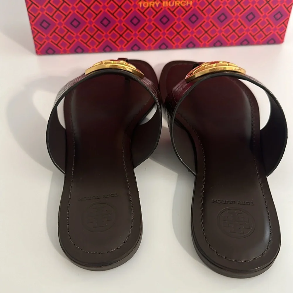 Authentic BENTON BAND FLAT SANDAL
CROCO EMBOSS - Picture 4 of 9